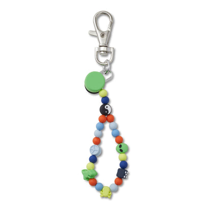 Yin Yang Key Chain Unisex Multi Jibbitz