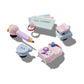 Girly Back To School 5 Pack Unisex Multi Jibbitz