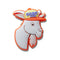 Goat With Hat Unisex Multi Jibbitz