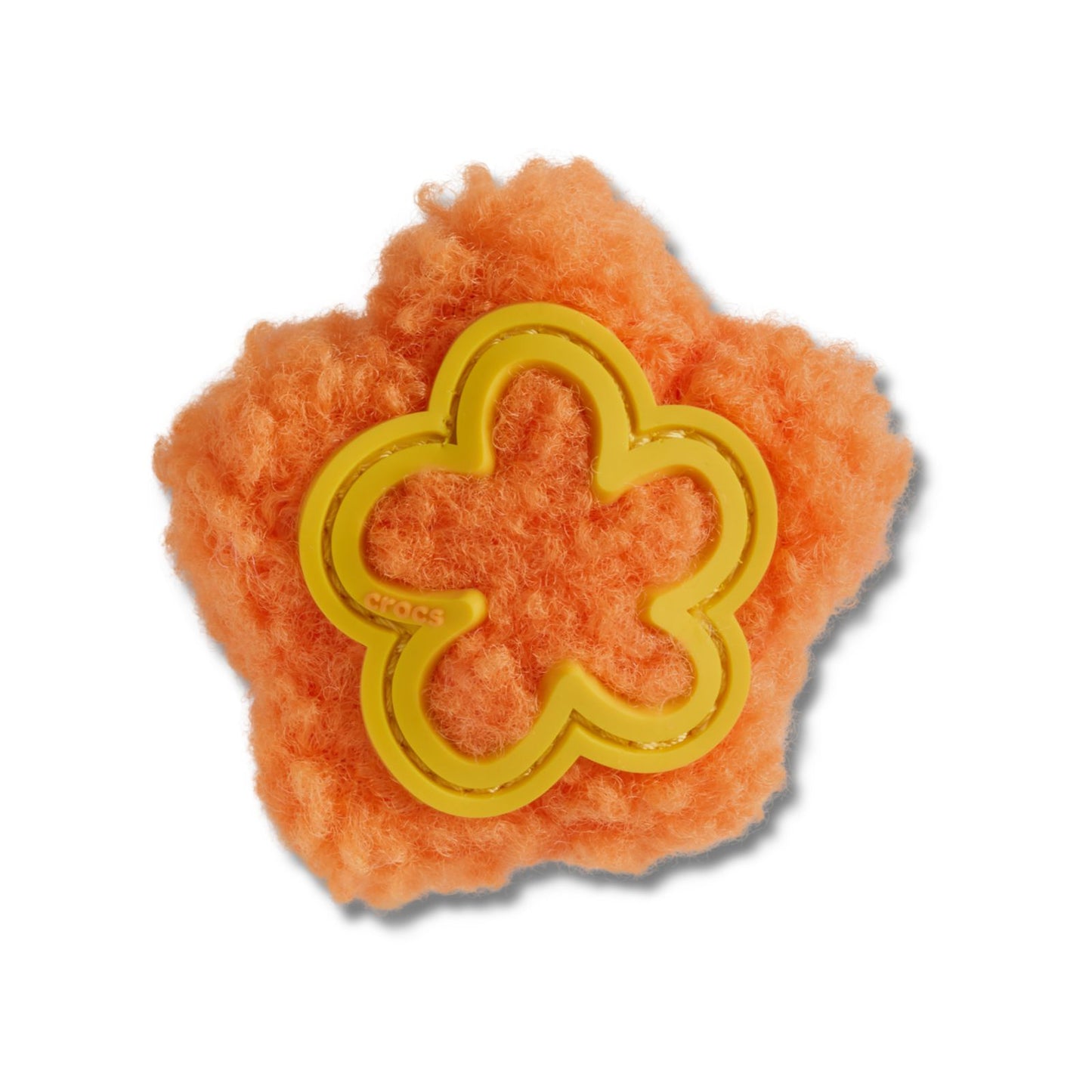 Plush Orange Daisy Unisex Multi Jibbitz