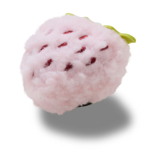 Plush Pink Strawberry Unisex Multi Jibbitz