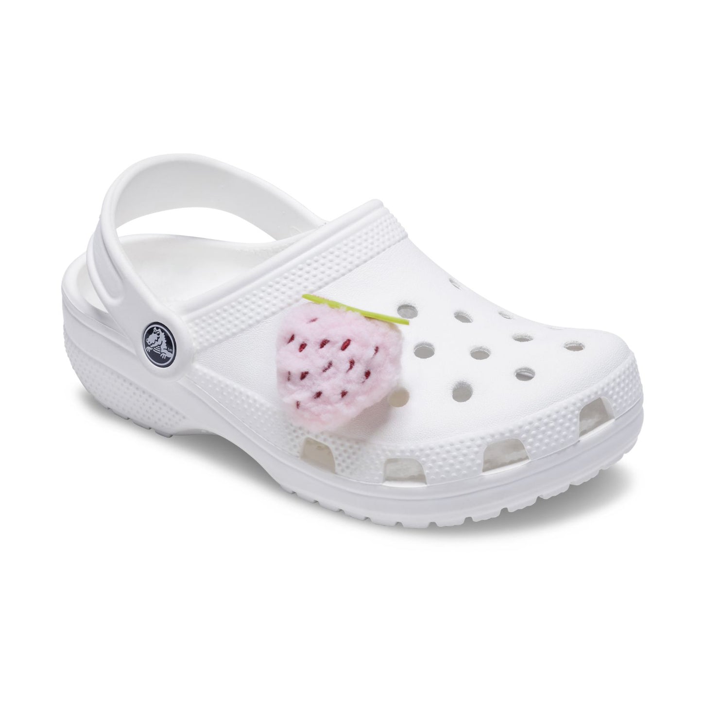 Plush Pink Strawberry Unisex Multi Jibbitz