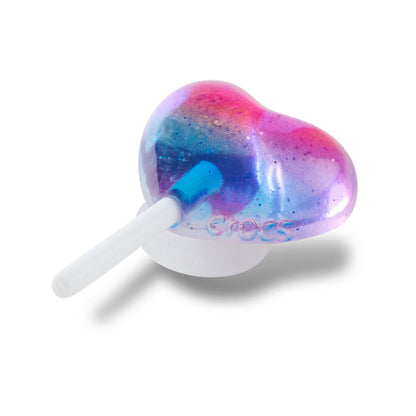 Jelly Heart Lollipop Unisex Multi Jibbitz