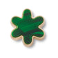 Crafted Green Flower Unisex Multi Jibbitz