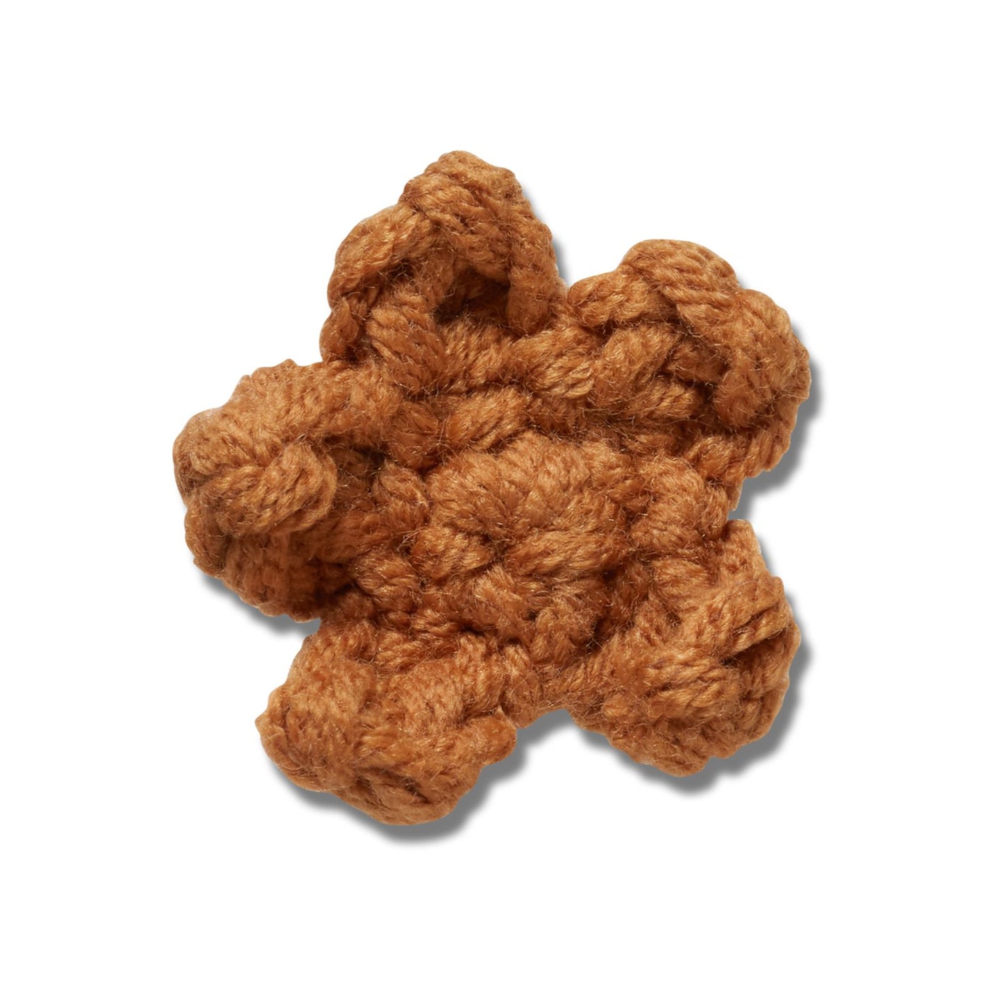 Crafted Crochet Brown Star Unisex Multi Jibbitz