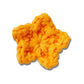 Crafted Crochet Orange Star Unisex Multi Jibbitz
