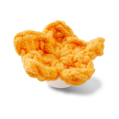Crafted Crochet Orange Star Unisex Multi Jibbitz
