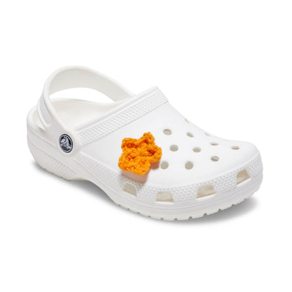 Crafted Crochet Orange Star Unisex Multi Jibbitz