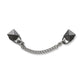 Indie Silver Chain Unisex Multi Jibbitz
