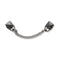 Indie Silver Chain Unisex Multi Jibbitz