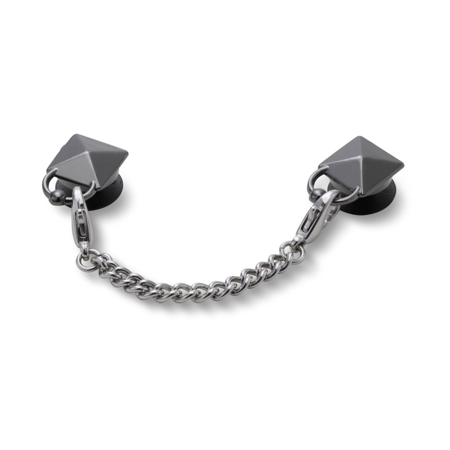Indie Silver Chain Unisex Multi Jibbitz