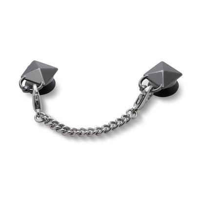 Indie Silver Chain Unisex Multi Jibbitz