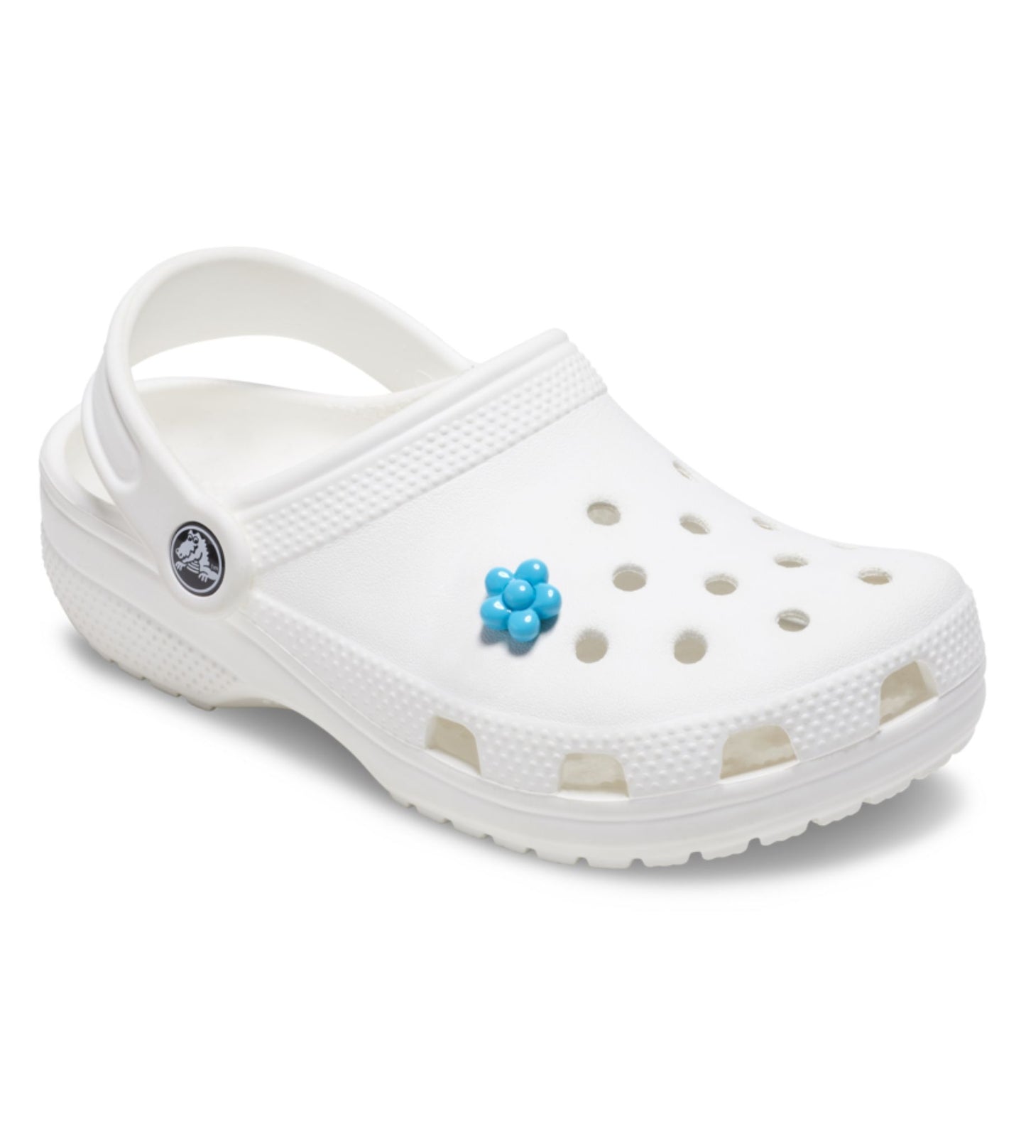 Expressive Floral Bright Blue Unisex Multi Jibbitz