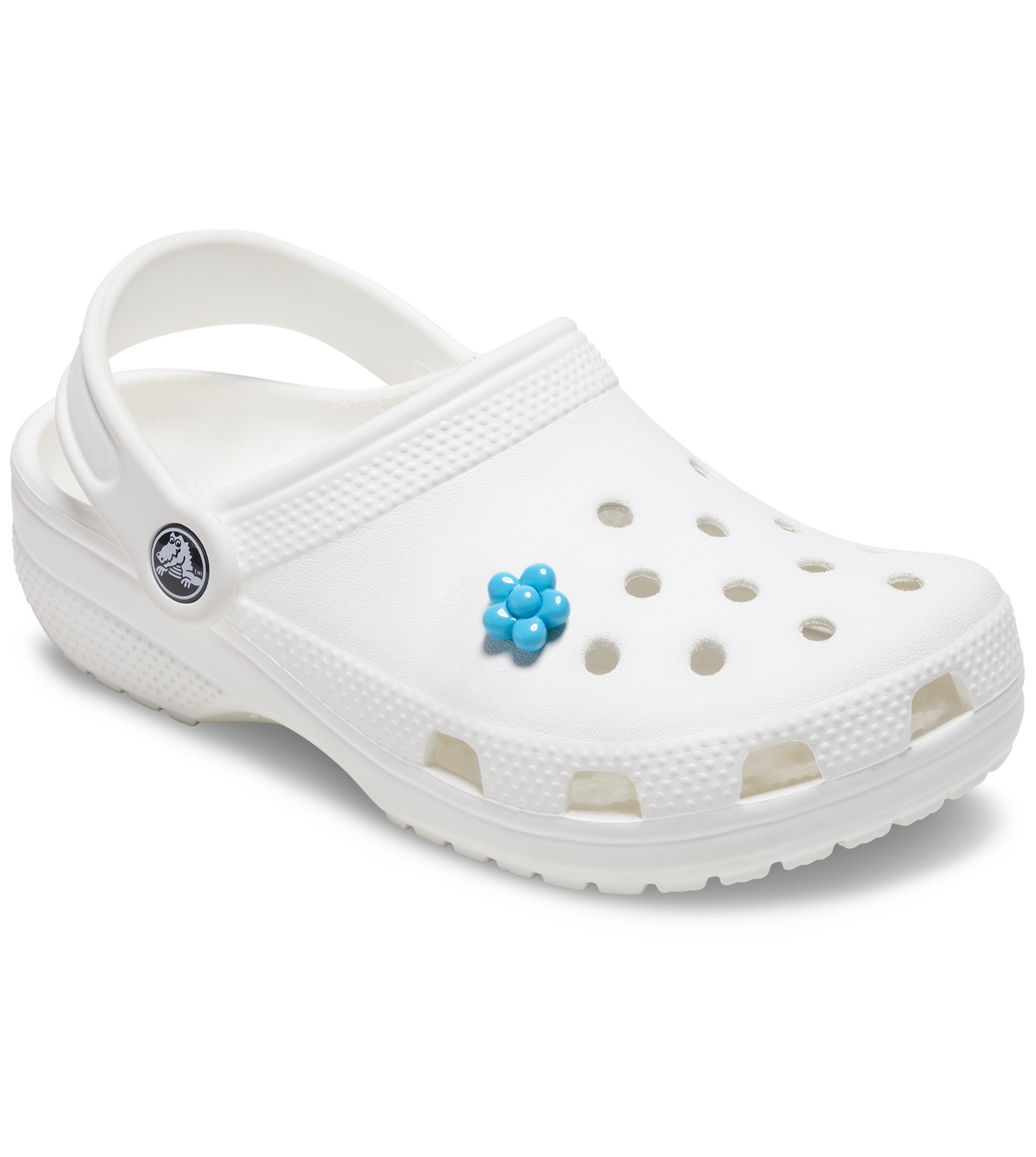 Expressive Floral Bright Blue Unisex Multi Jibbitz