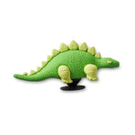 3d Green Dino With Scales Unisex Multi Jibbitz