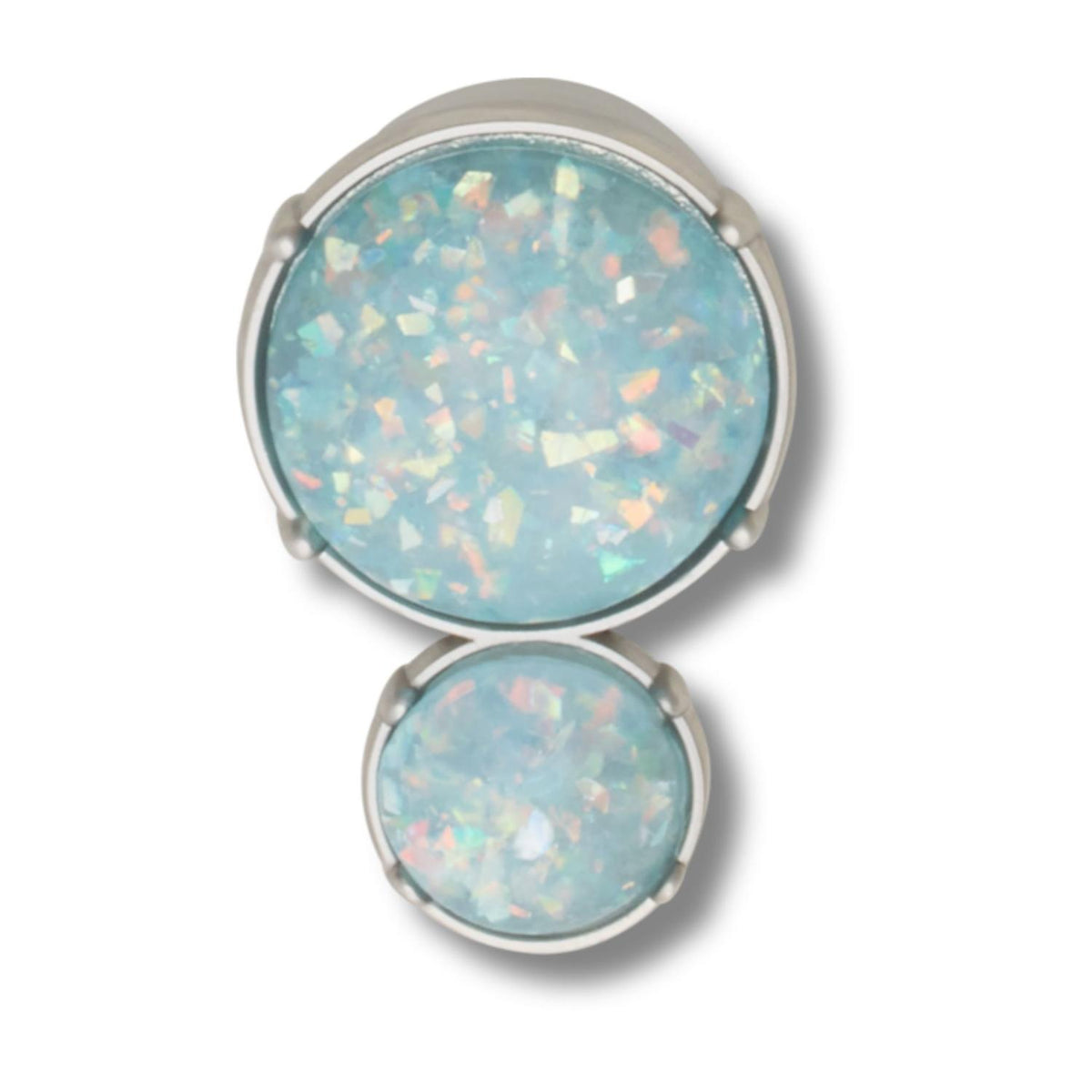 Opalescent Smt Dbl Gem Jibbitz