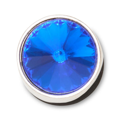 Silver Blue Stud Jibbitz