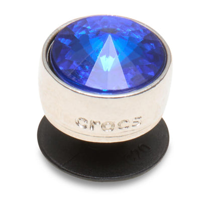 Silver Blue Stud Jibbitz