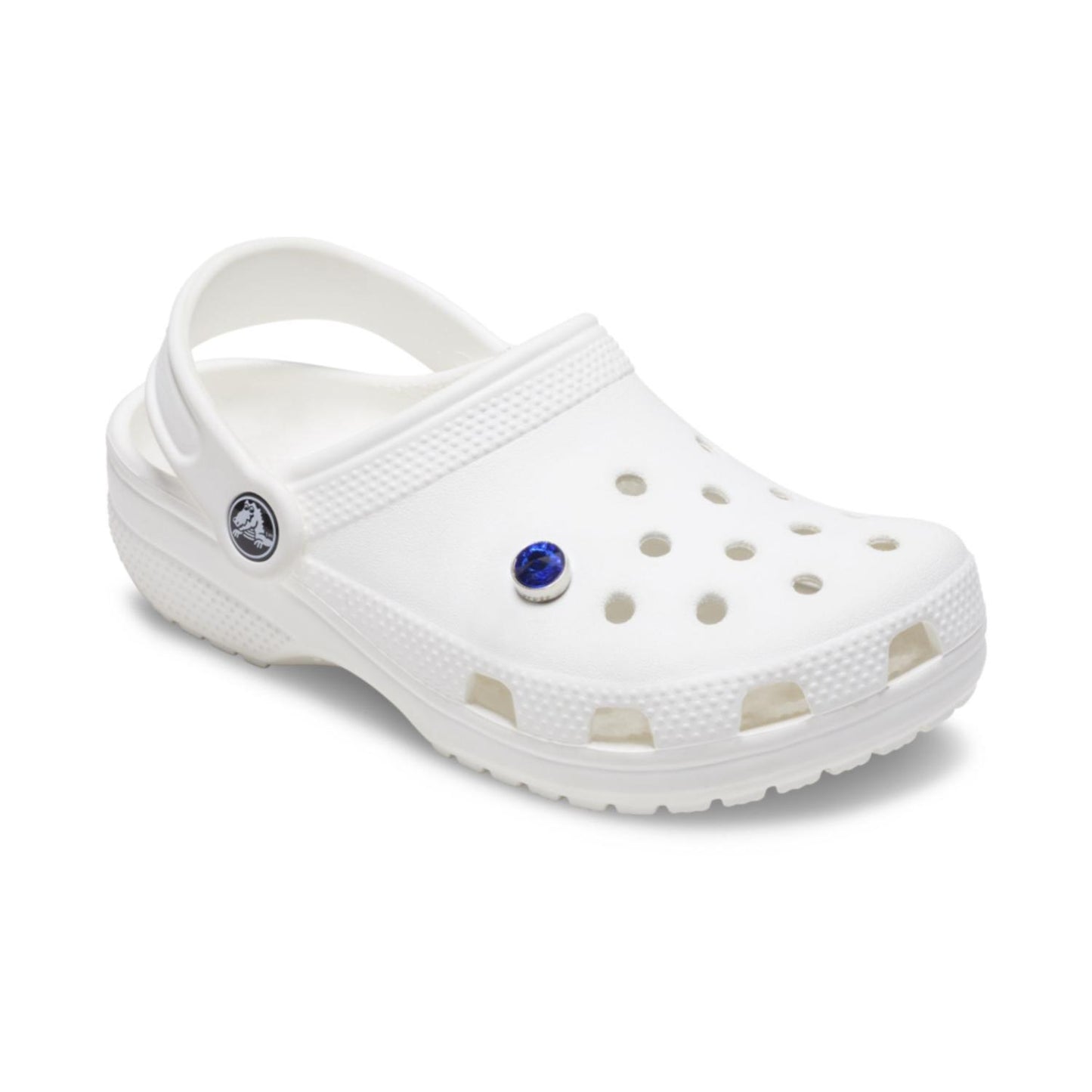Silver Blue Stud Jibbitz