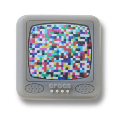 Lights Up Pixelated Tv Jibbitz