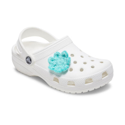 Crochet Blue Flower Jibbitz