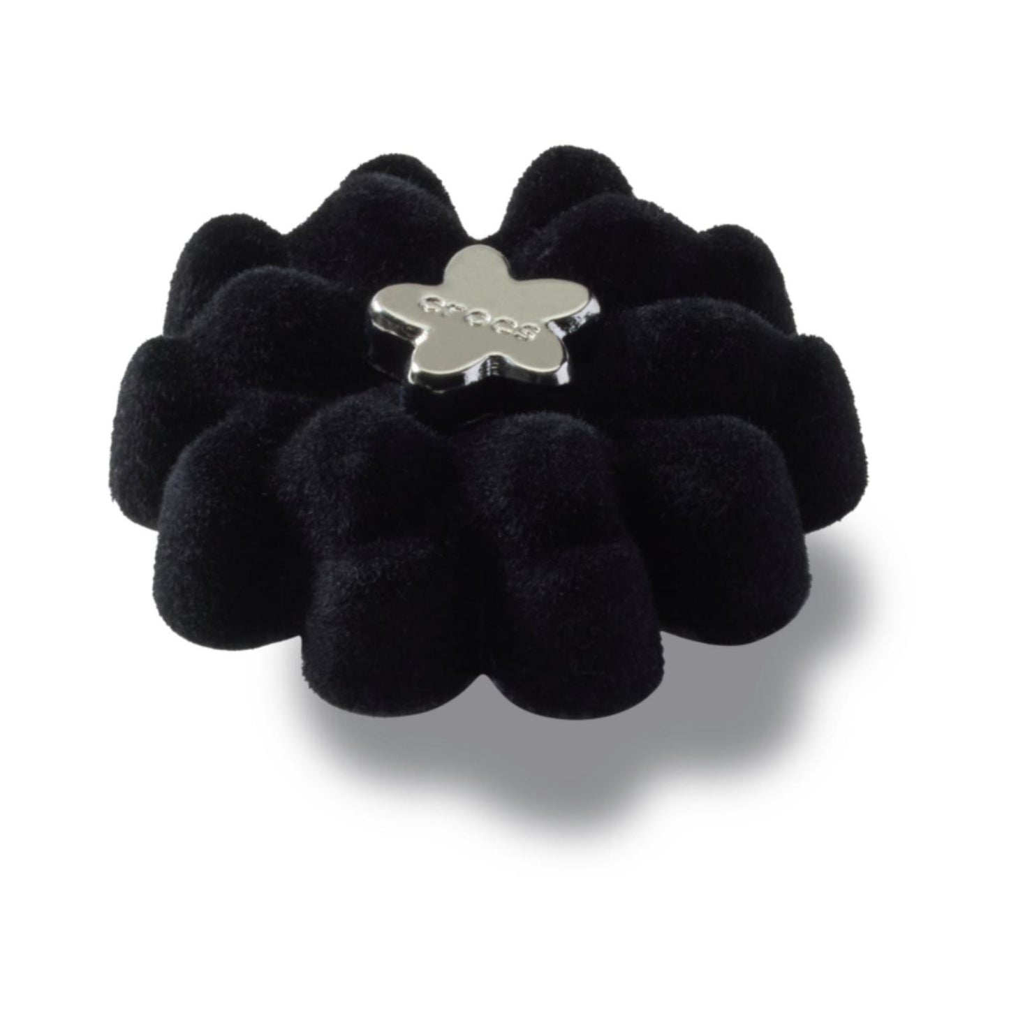 Black Velvet Flower 1 Jibbitz