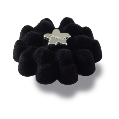 Black Velvet Flower 1 Jibbitz