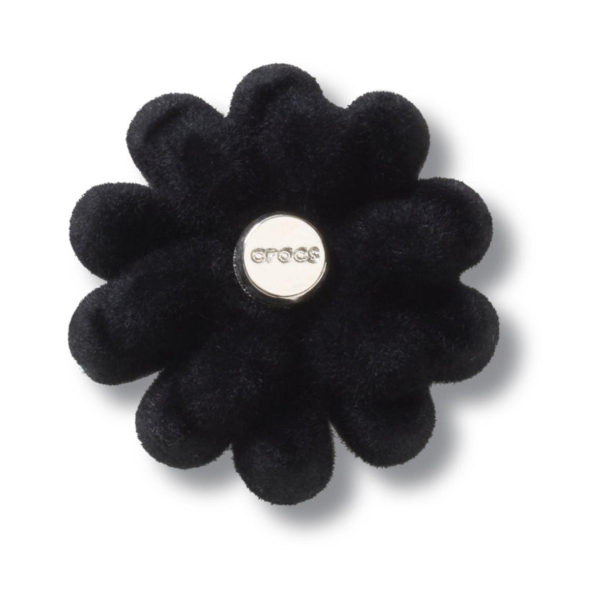 Black Velvet Flower 3 Jibbitz