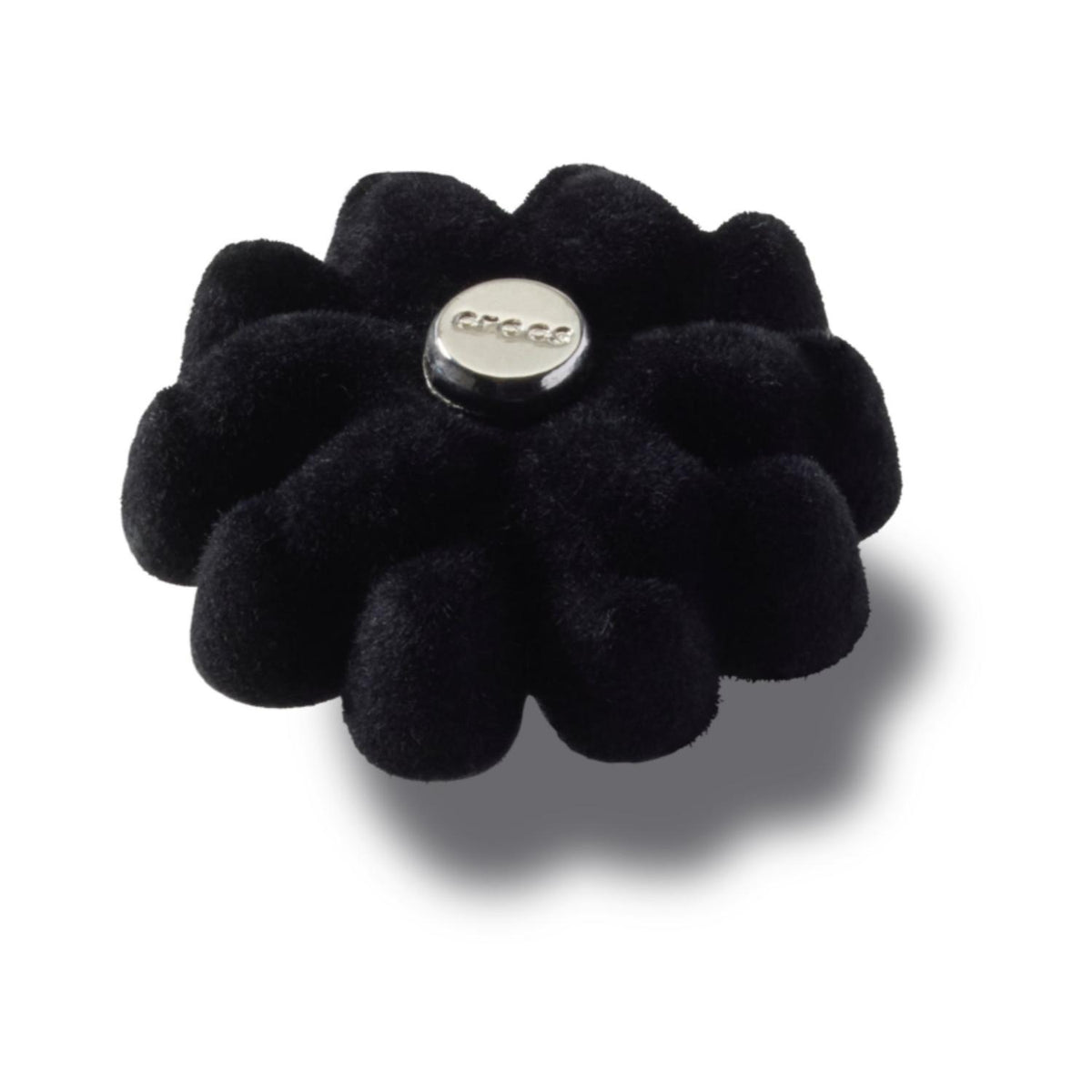 Black Velvet Flower 3 Jibbitz