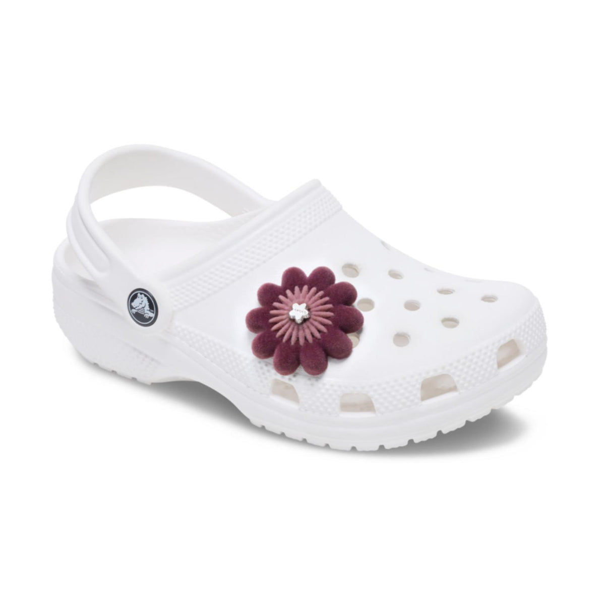 Dark Velvet Flower Jibbitz