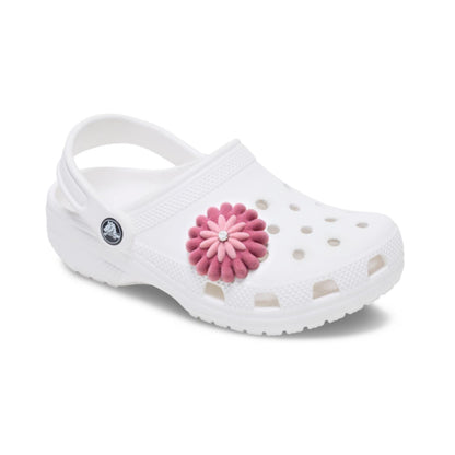 Pink Velvet Flower 1 Jibbitz