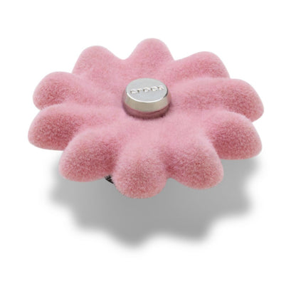 Pink Velvet Flower Jibbitz