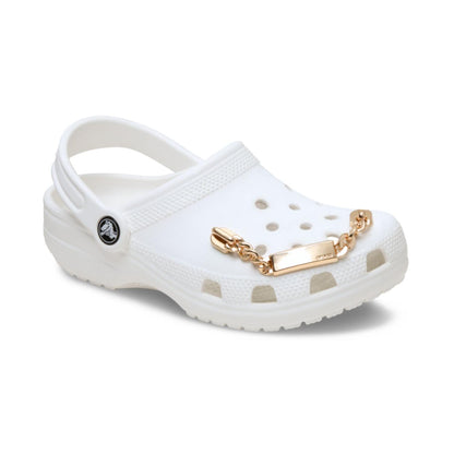 Gold Tag Chain Jibbitz