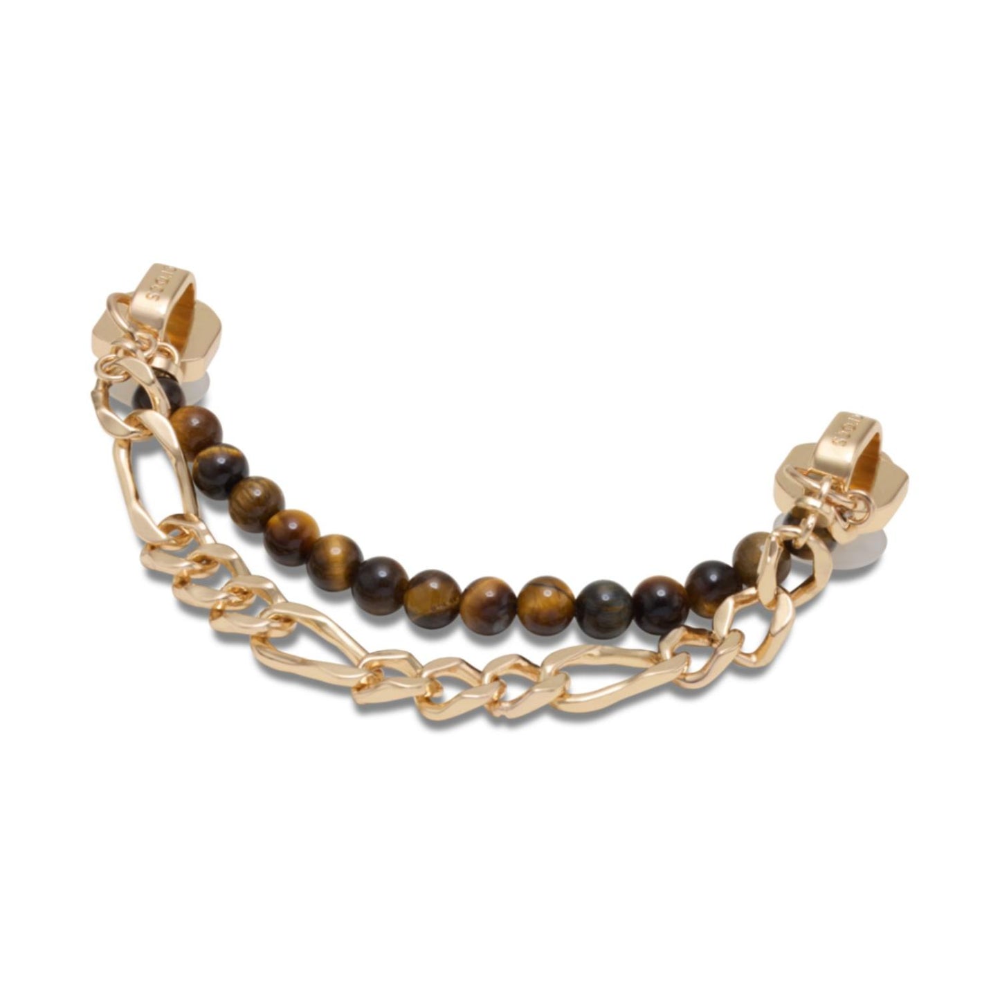 Gold Double Tortoise Chain Jibbitz