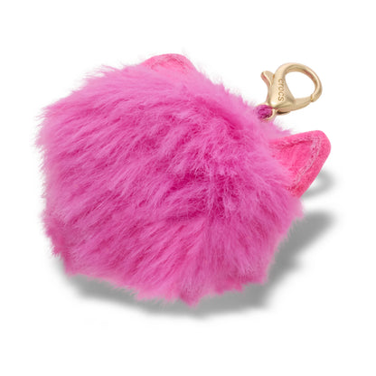 Pink Cat Puff Charm Jibbitz