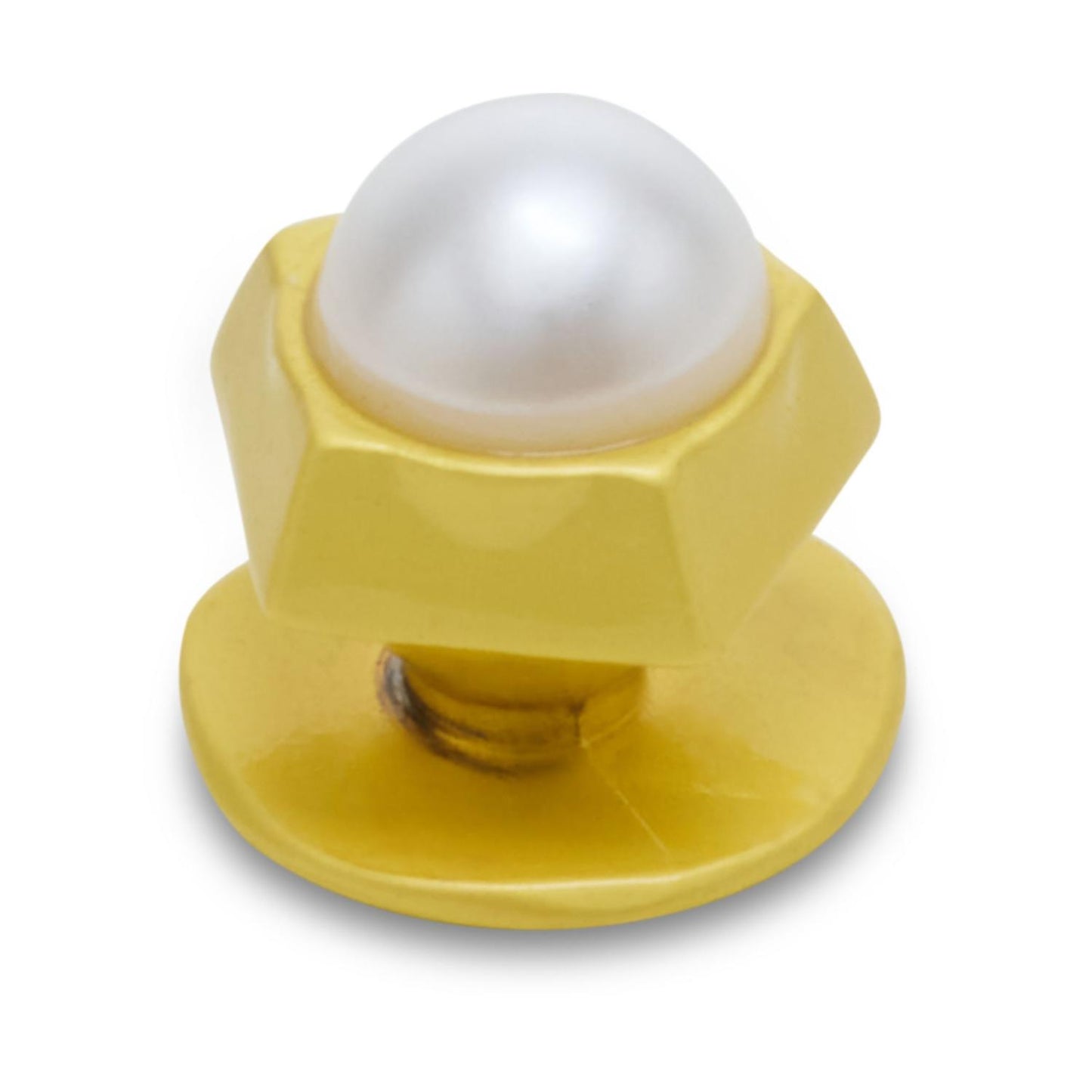 Gold Pentagon Pearl Jibbitz