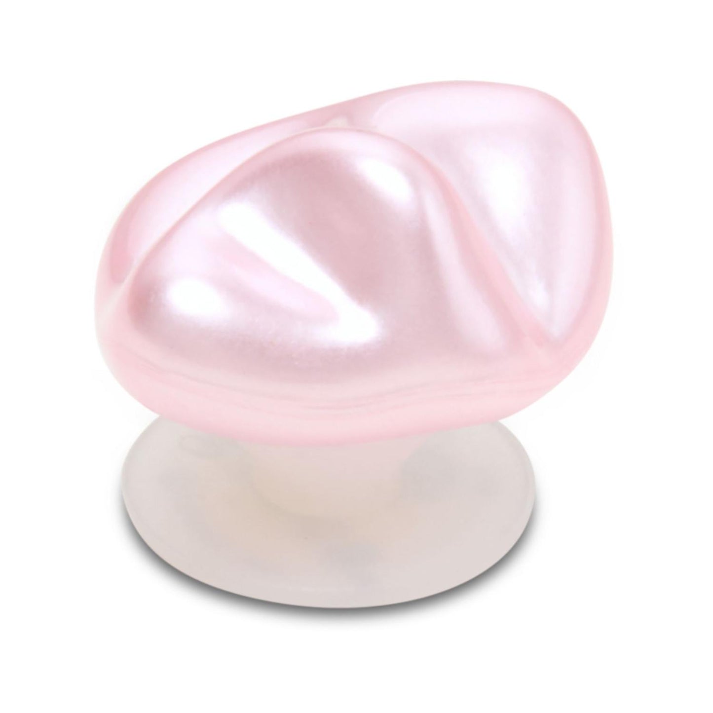 Pink Square Baroque Pearl Jibbitz