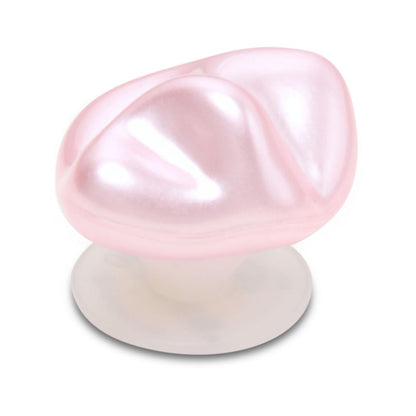 Pink Square Baroque Pearl Jibbitz
