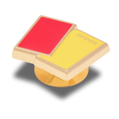 Yellow Card Red Card Jibbitz