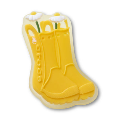Yellow Handle It Rainboot Jibbitz