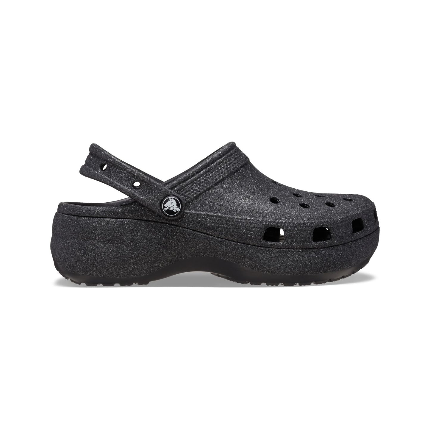 Classic Platform Glitter Clog