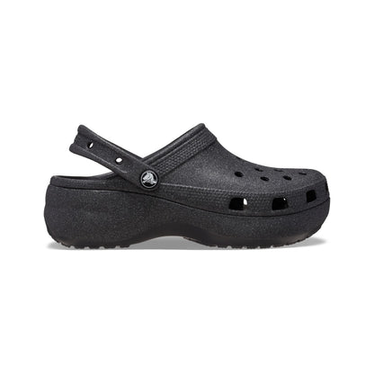 Classic Platform Glitter Clog