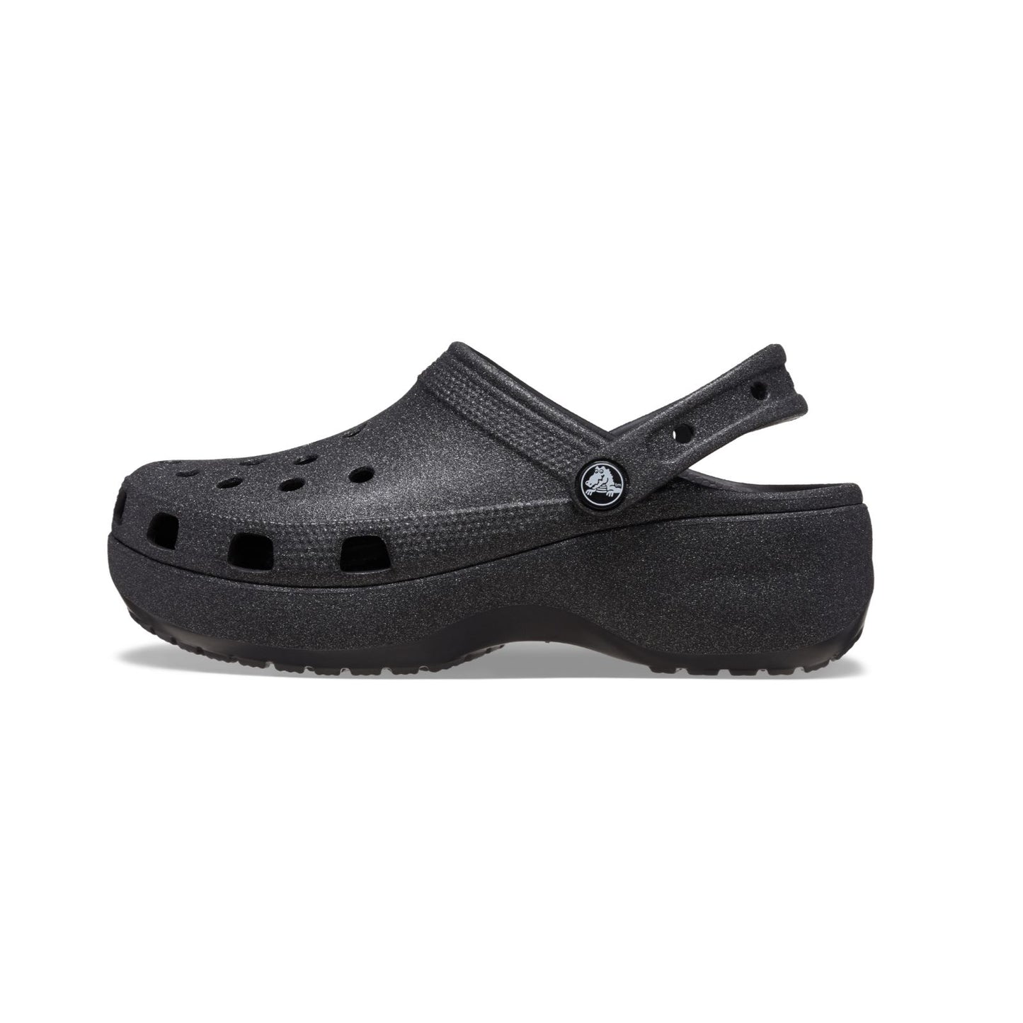 Classic Platform Glitter Clog