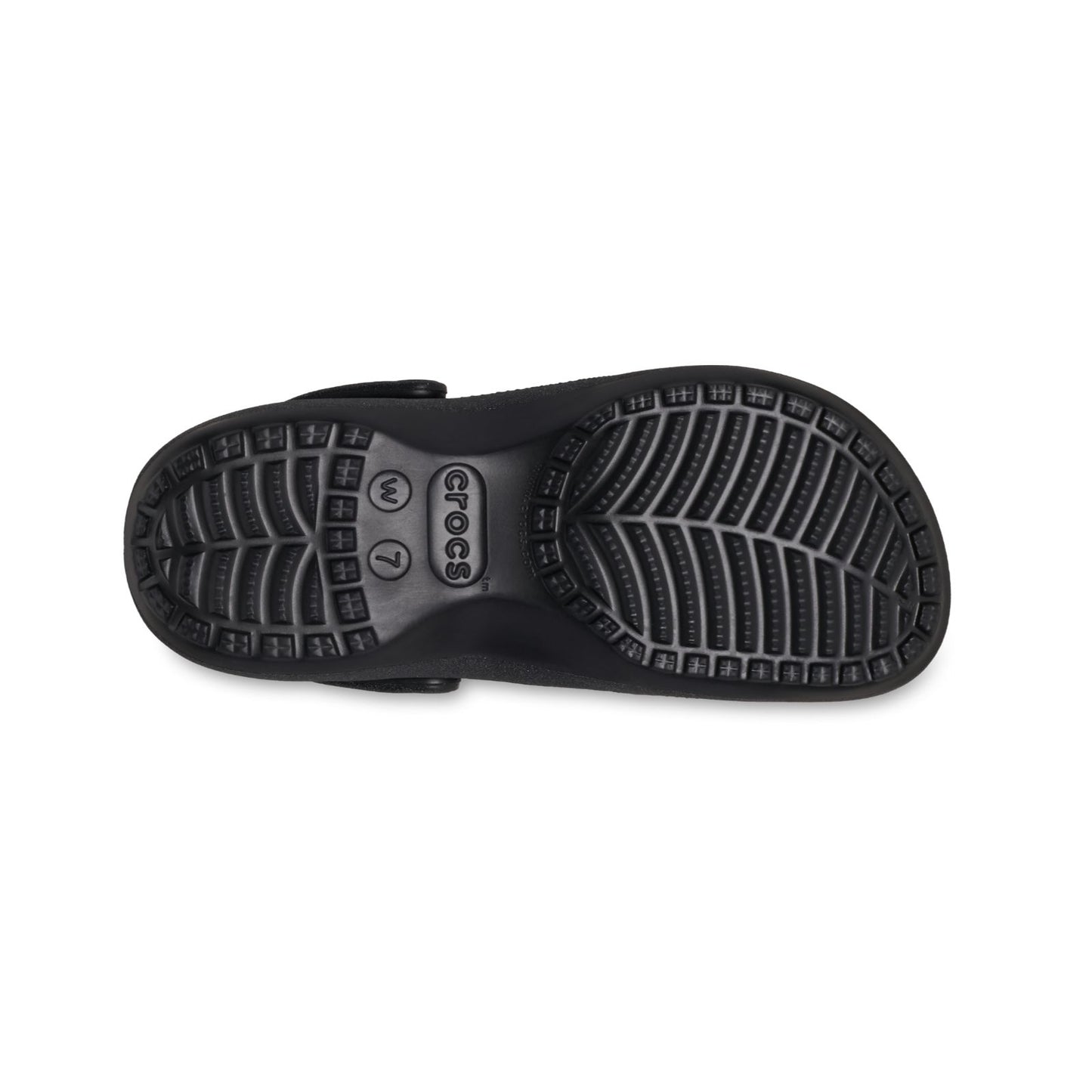 Classic Platform Glitter Clog