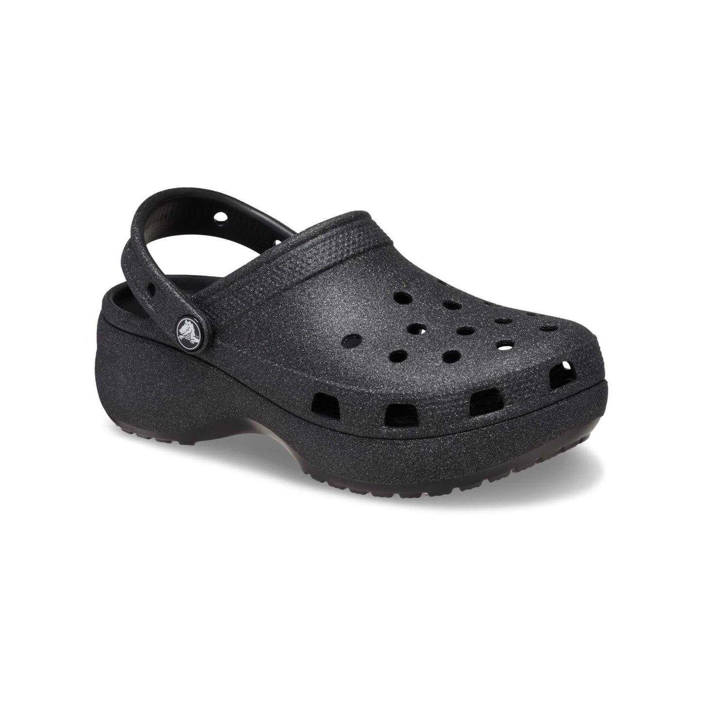 Classic Platform Glitter Clog