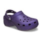 Classic Platform Glitter Clog