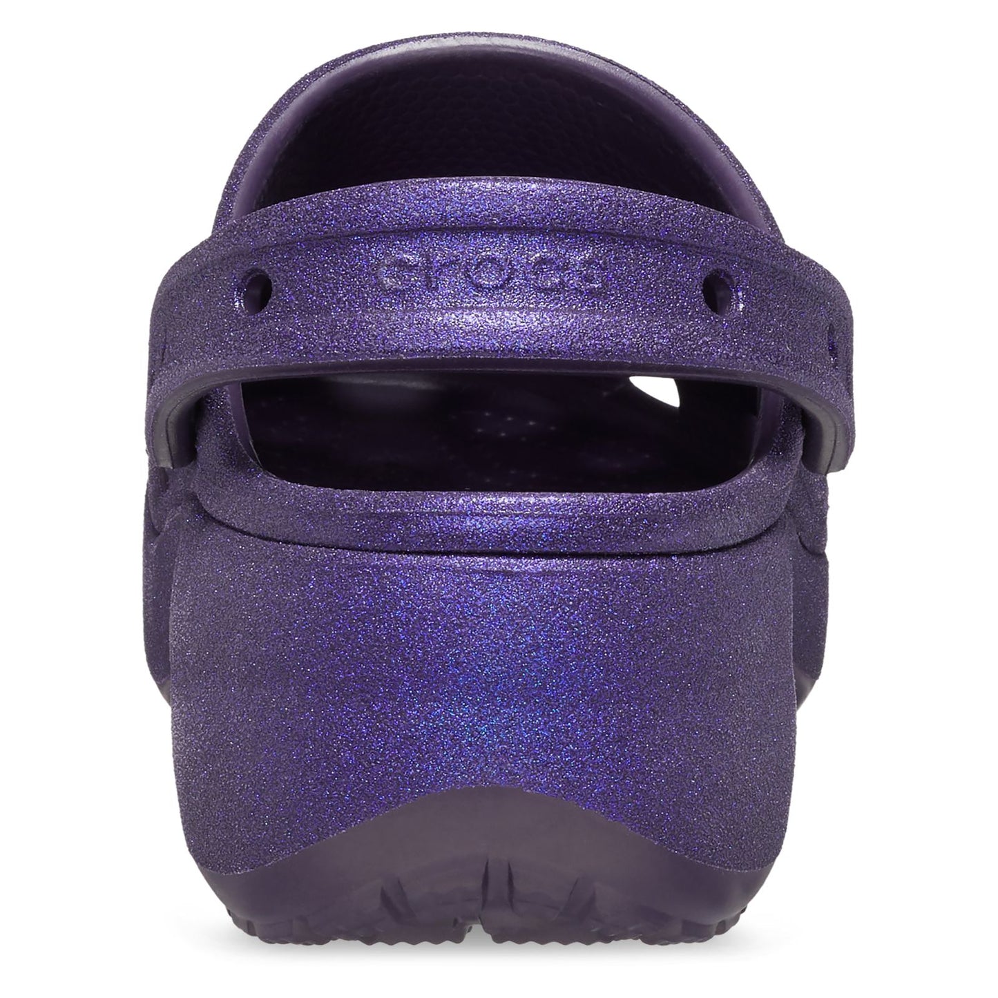 Classic Platform Glitter Clog