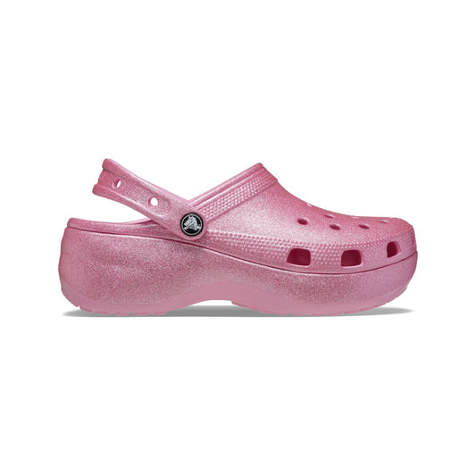 Classic Platform Glitter Clog