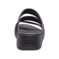 Crocs-207434-001-w9 Crocs Boca Strappy Wedge W Blk W9 Black
