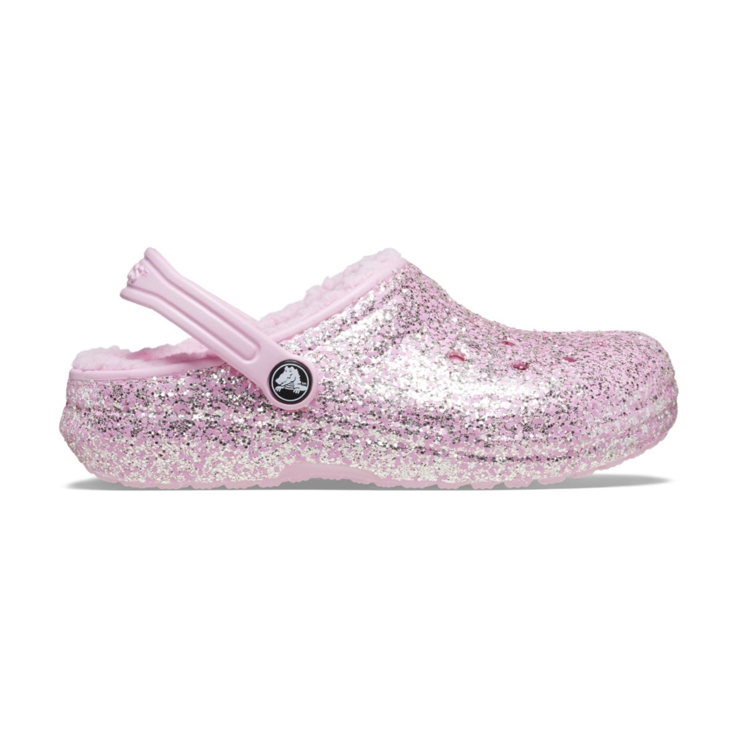 Classic Lined Glitter Clog Niños Grandes